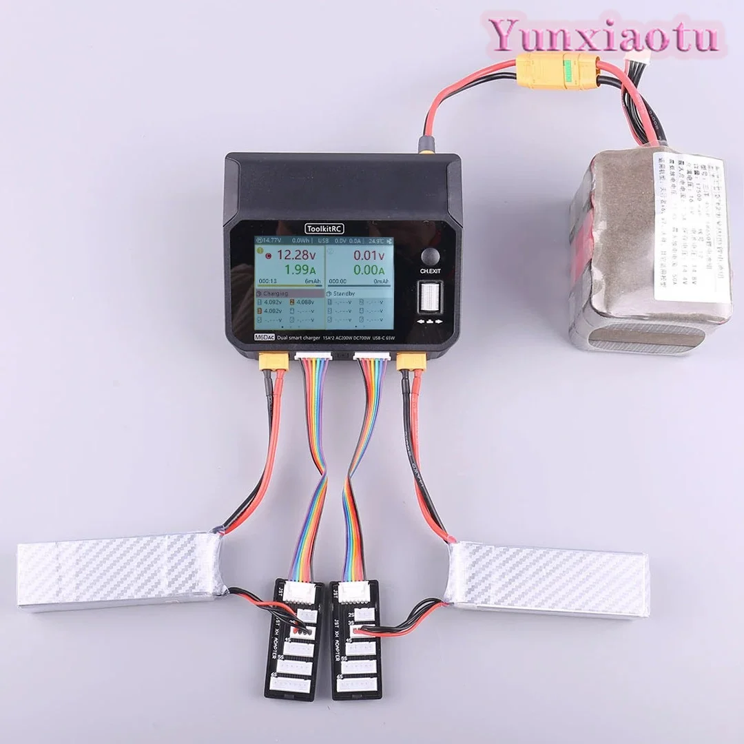 Toolkitrc M6Dac Smart Charger - ToolkitRC M6DAC – inteligentna ładowarka z