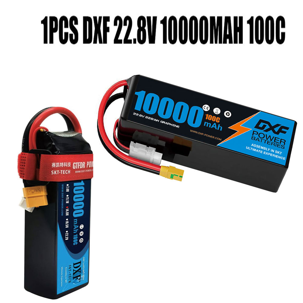 Akumulator Lipo DXF 6S 10000mA – 6S Lipo Battery 22.2V 5000Mah recenzja i cena
